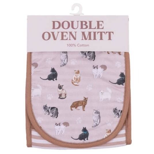 Splosh Cook's Companion - Cat Double Oven Mitt
