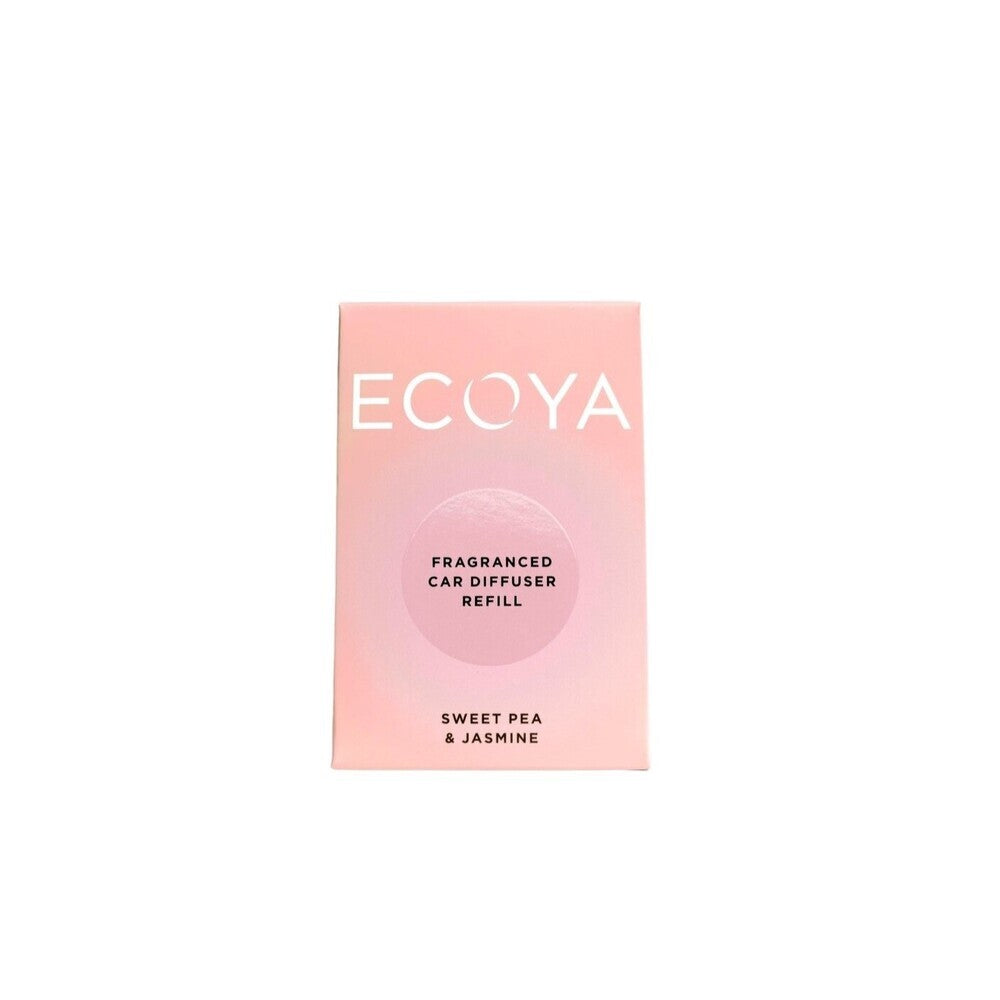 Ecoya Car Diffuser Refill - Sweet Pea & Jasmine