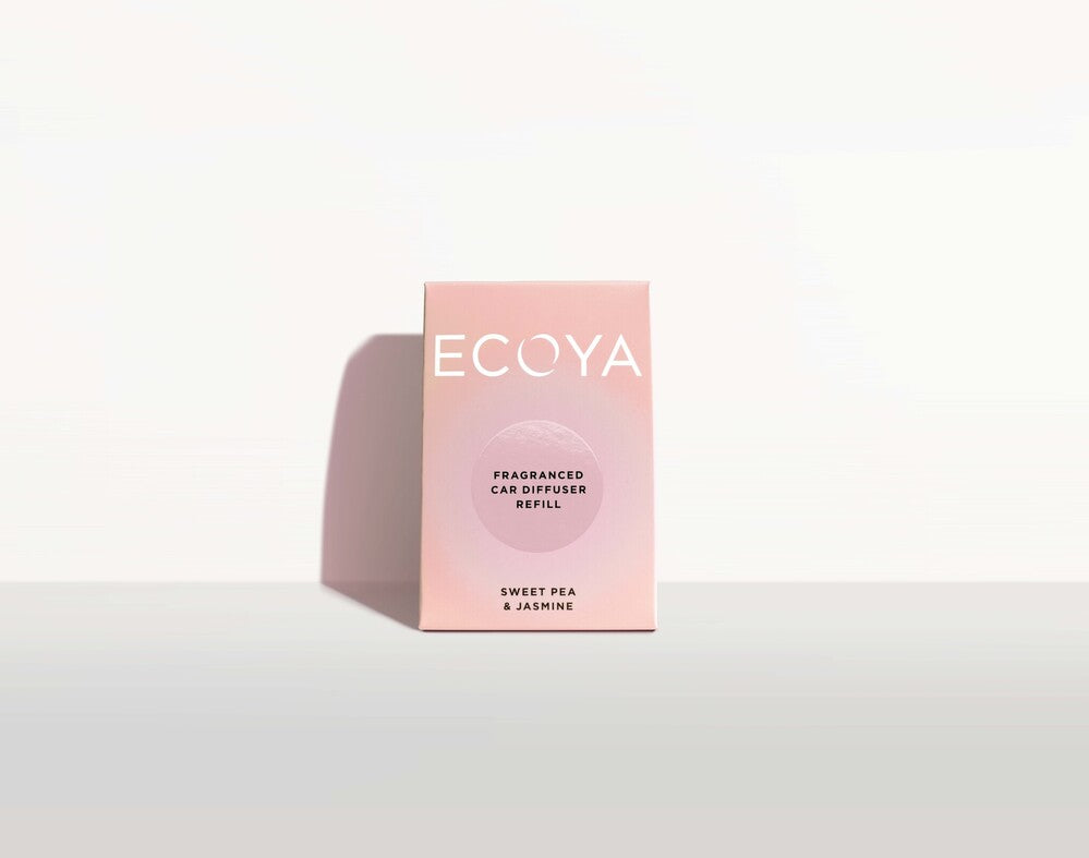 Ecoya Car Diffuser Refill - Sweet Pea & Jasmine