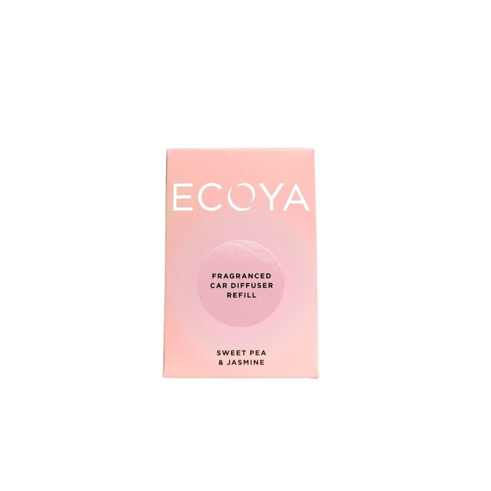 Ecoya Car Diffuser Refill - Sweet Pea & Jasmine