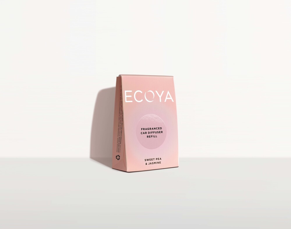 Ecoya Car Diffuser Refill - Sweet Pea & Jasmine