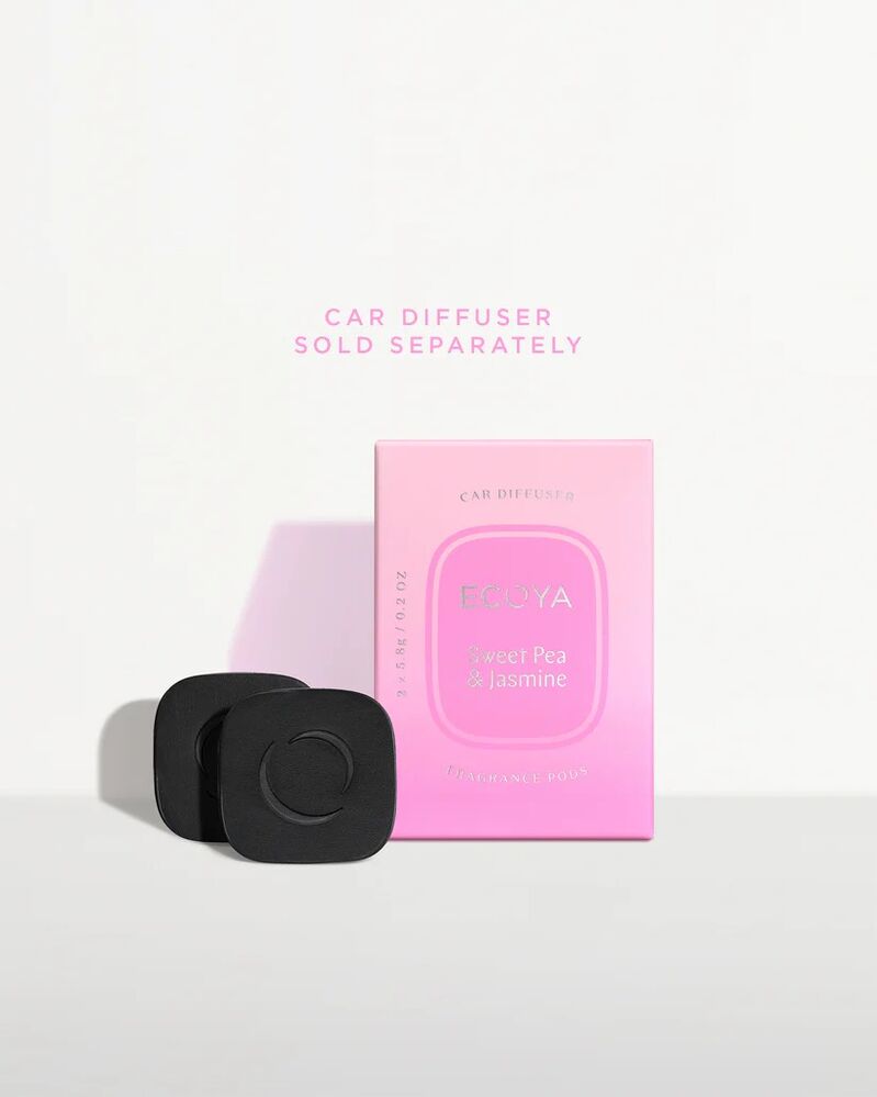 Ecoya Car Diffuser Pod - Sweet Pea & Jasmine