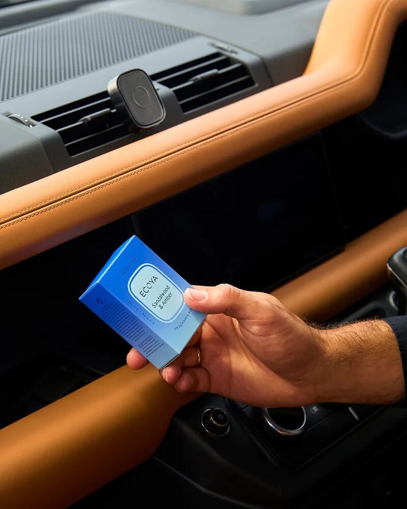 Ecoya Car Diffuser Pod - Sandalwood & Amber