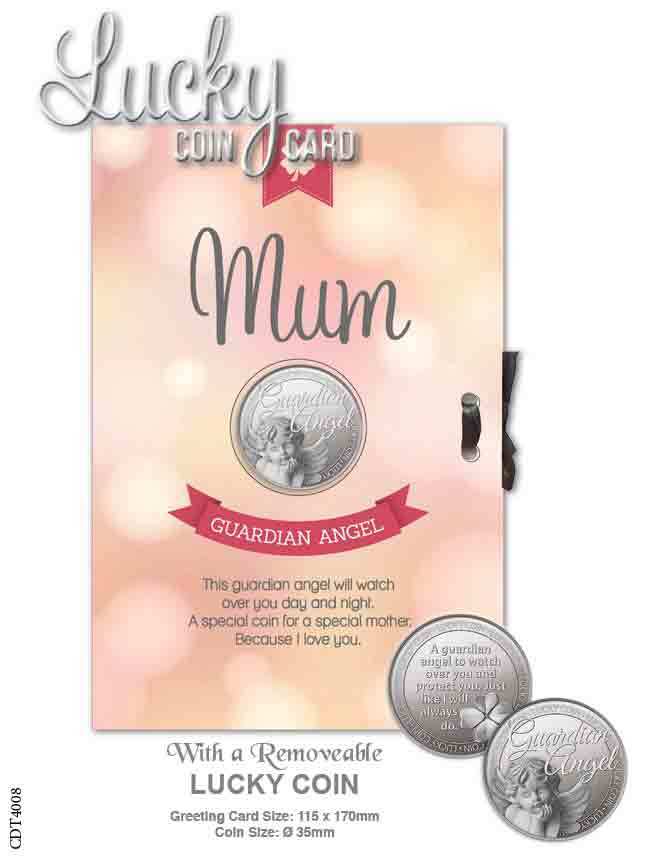 Lucky Coin Card - Mum
