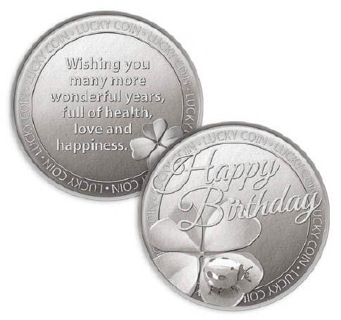 Lucky Coin Card - Happy 30th