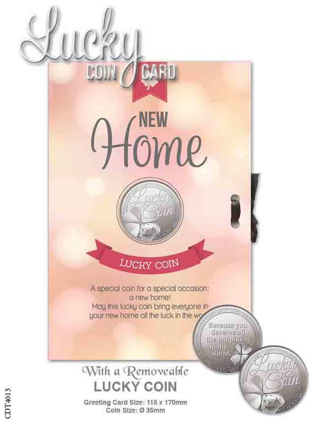 Lucky Coin Card - New Home