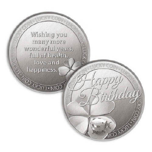 Lucky Coin Card - Happy 40th
