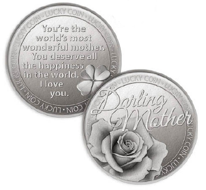 Lucky Coin Card - Mum - Darling Mother