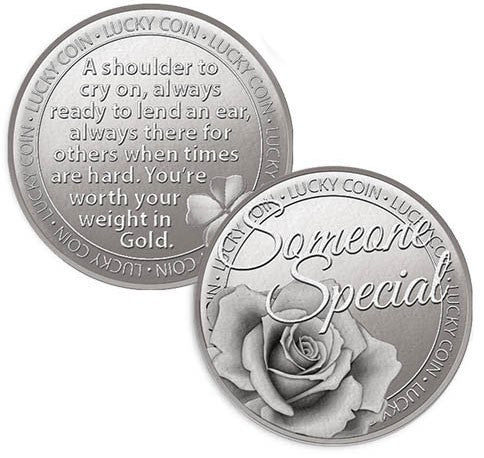 Lucky Coin Card - Aunt