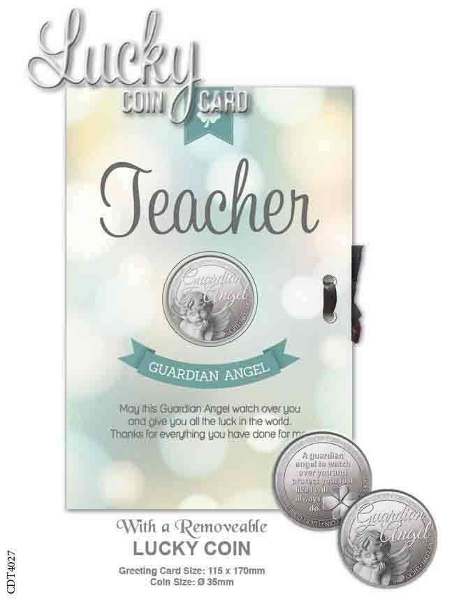Lucky Coin Card - Teacher