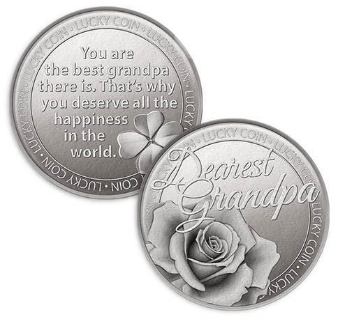 Lucky Coin Card - Dearest Grandpa