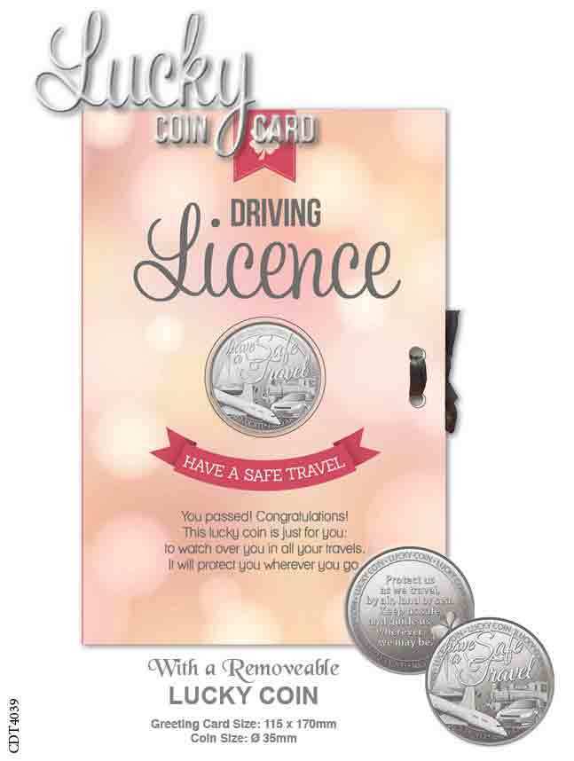 Lucky Coin Card - Driving Licence