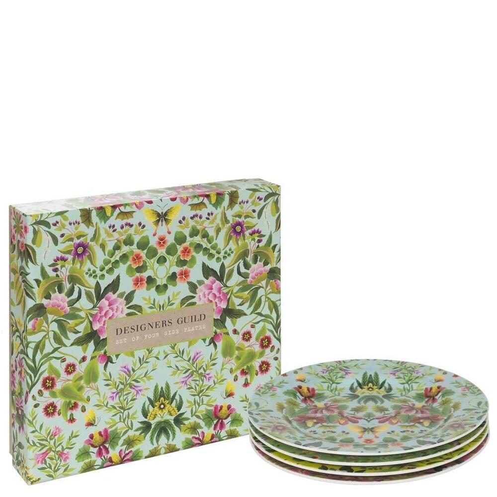 Designers Guild Ikebana Damask - Side Plates (Set of 4)