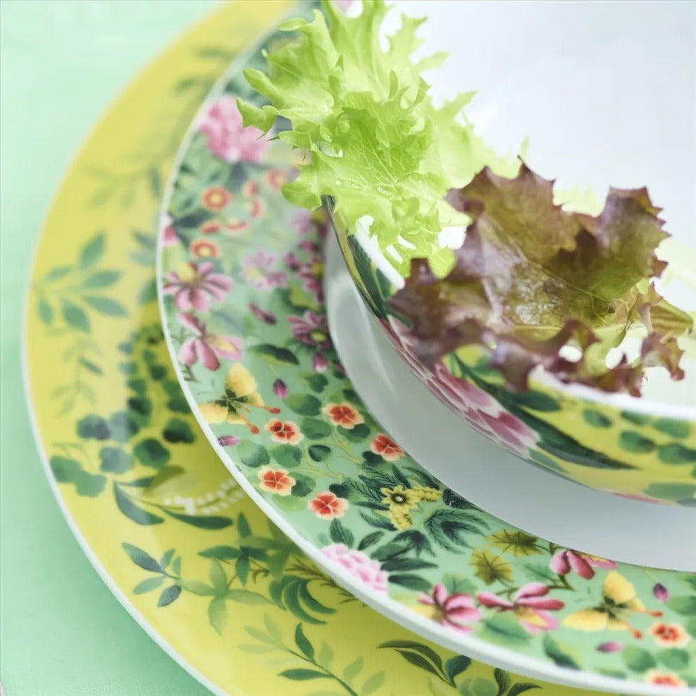 Designers Guild Ikebana Damask - Pasta Bowls (Set of 4)
