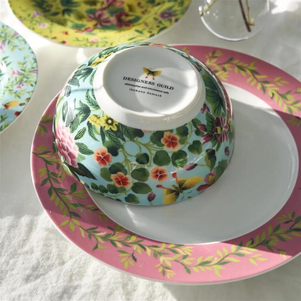 Designers Guild Ikebana Damask - Cereal Bowls (Set of 4)