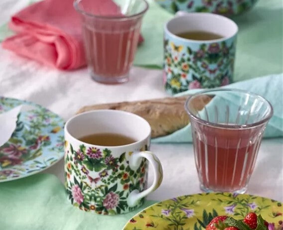 Designers Guild Ikebana Damask - Mugs (Set of 2)