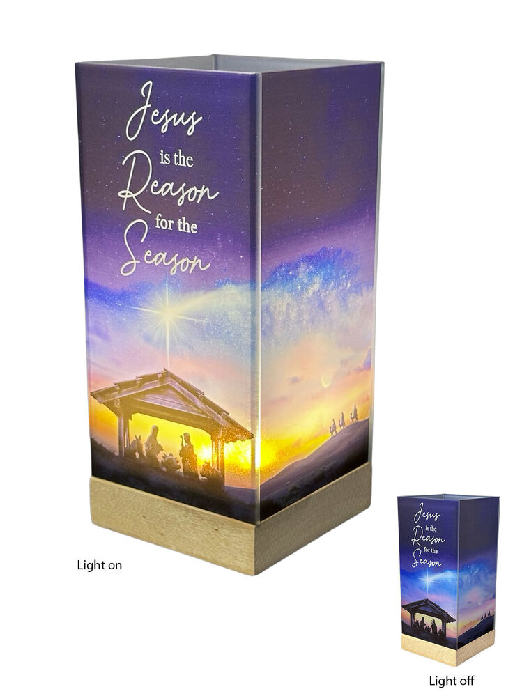 LED Christmas Light Lamp - Jesus is the Reason