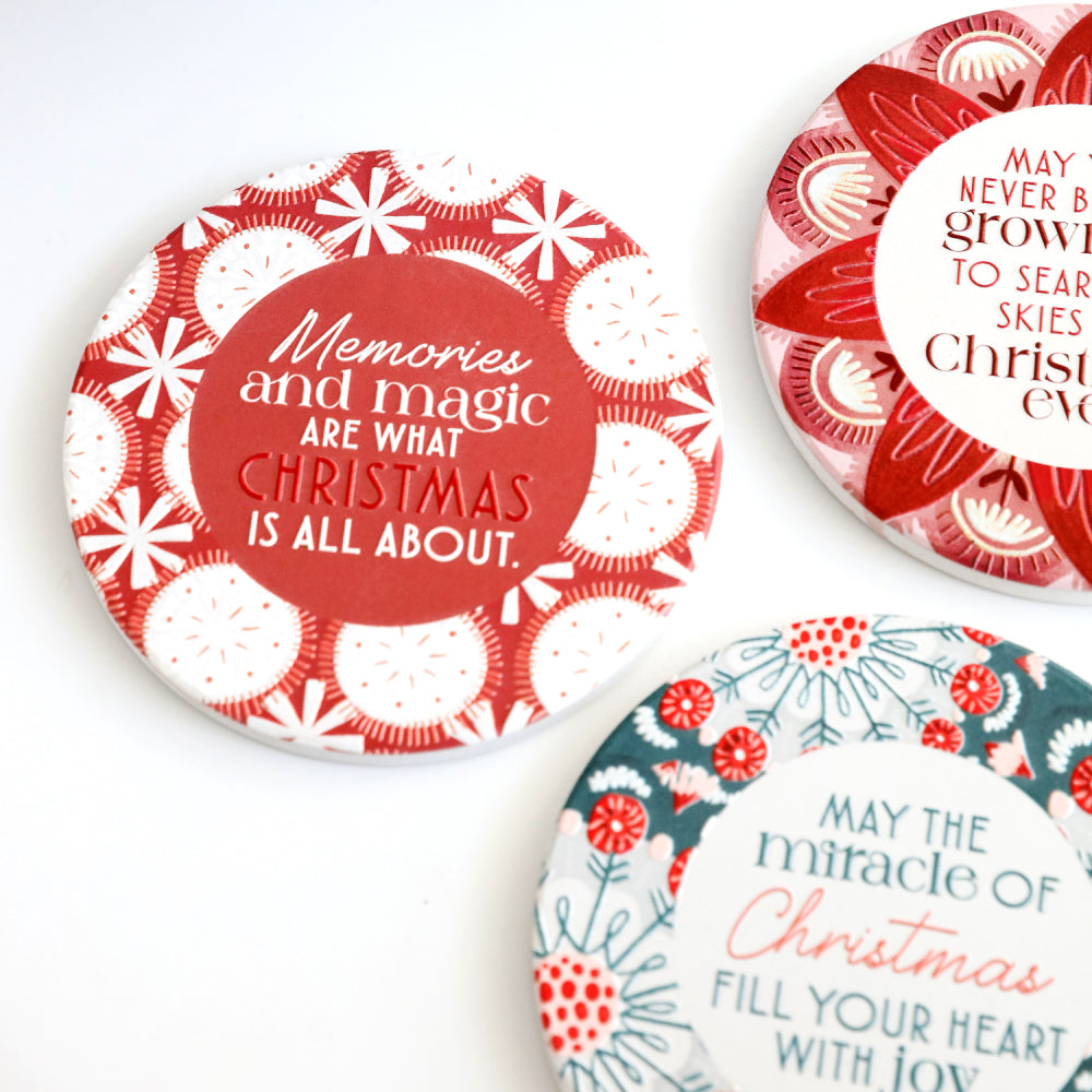 Splosh Christmas - Christmas Memories Ceramic Coaster