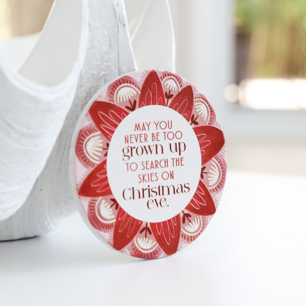 Splosh Christmas - Christmas Skies Ceramic Coaster