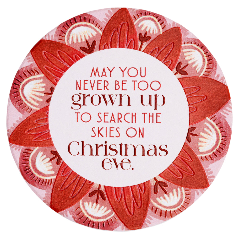 Splosh Christmas - Christmas Skies Ceramic Coaster