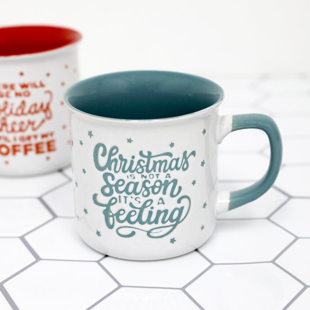 Splosh Christmas - Christmas Is Not A Season It's A Feeling Mug