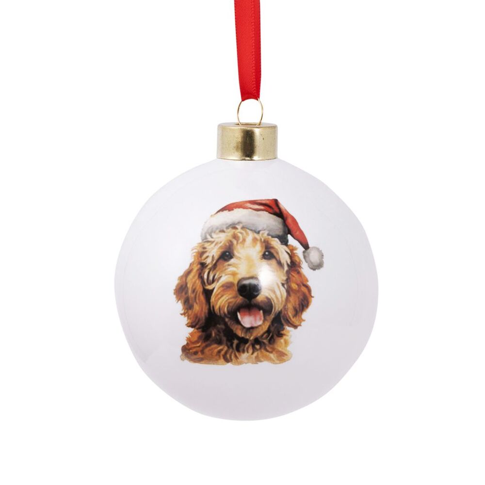 Splosh Christmas 2025 - Cavoodle Round Bauble