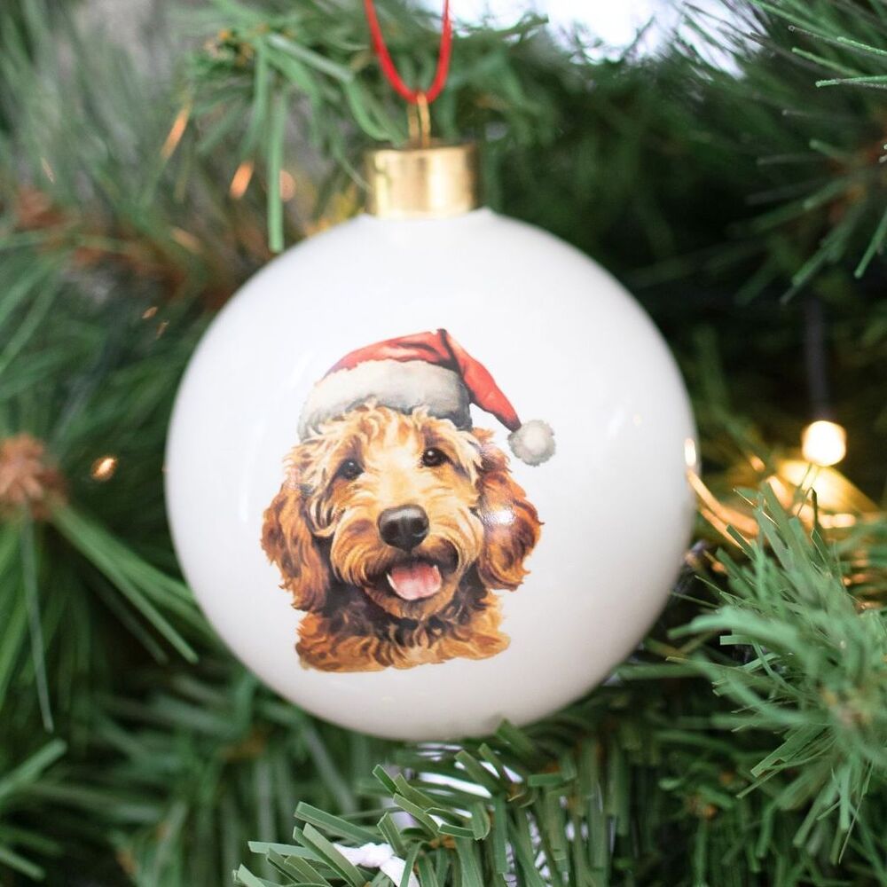 Splosh Christmas 2025 - Cavoodle Round Bauble