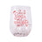 Splosh Christmas Stemless Glass -  The Reason Santa Has A Naughty List