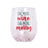 Splosh Christmas Stemless Glass - The More Wine The More Merrier