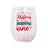 Splosh Christmas Stemless Glass - Just Kidding Give Me Wine