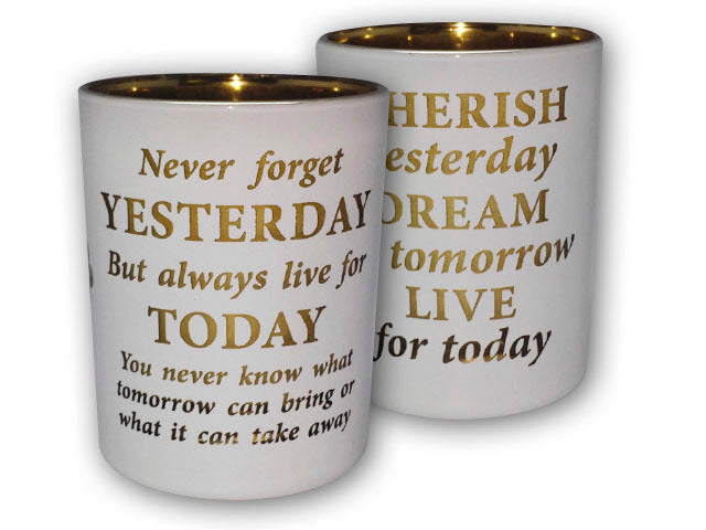 Candle Holder With Tealight - Cherish Yesterday