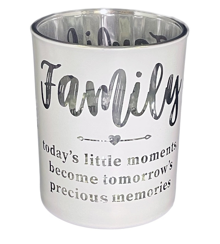 Religious Gifting Shine Bright Candle Holder - Family