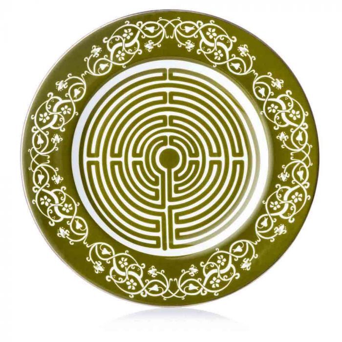 English Ladies Charlie Bear - Labyrinth Plate