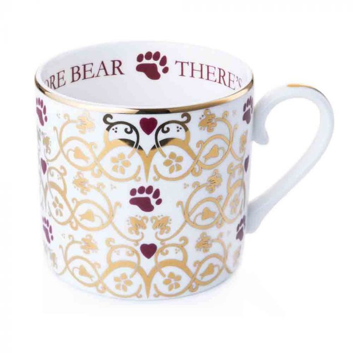 English Ladies Charlie Bear - Always Room For One More Cup & Saucer Set