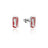 Coca Cola Couture Kingdom - Coke Can Stud Earrings White Gold