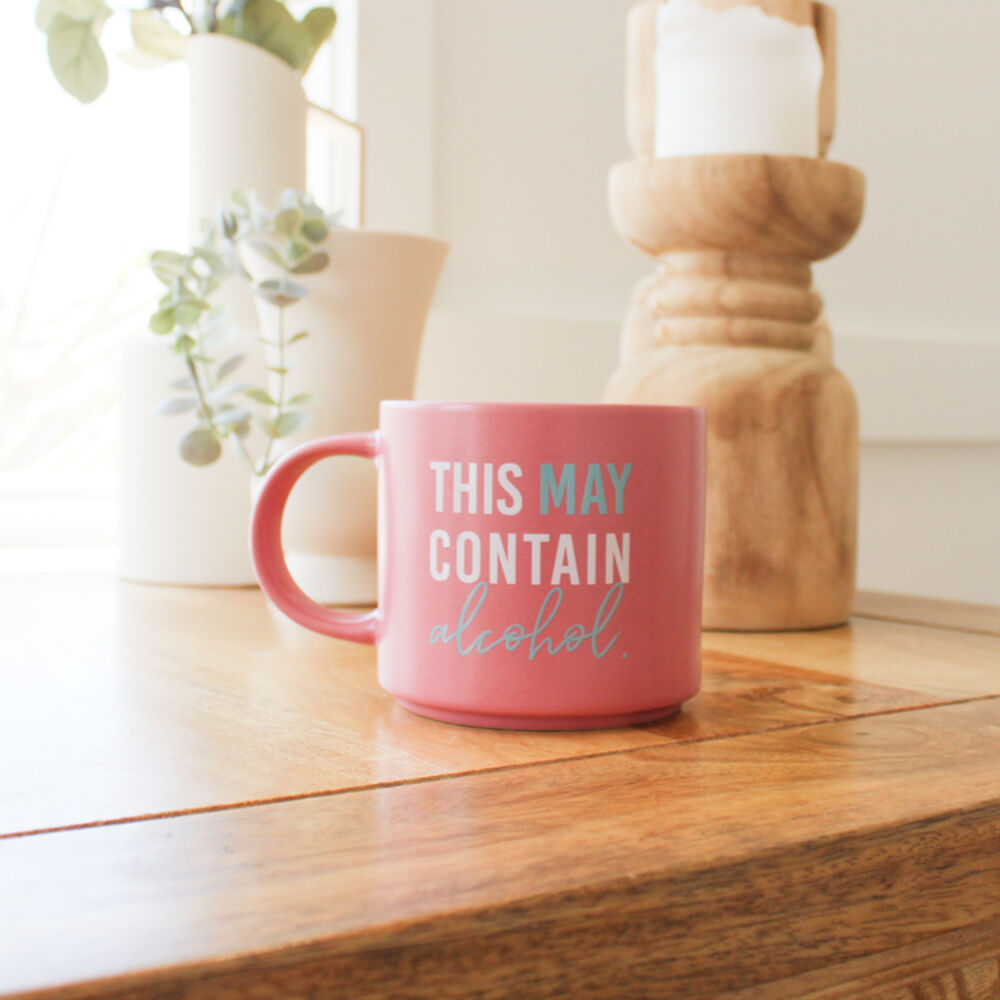 Splosh Cheeky Mug - This May Contain Alcohol