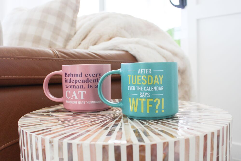 Splosh Cheeky Mug - After Tuesday Even The Calender Says WTF?!
