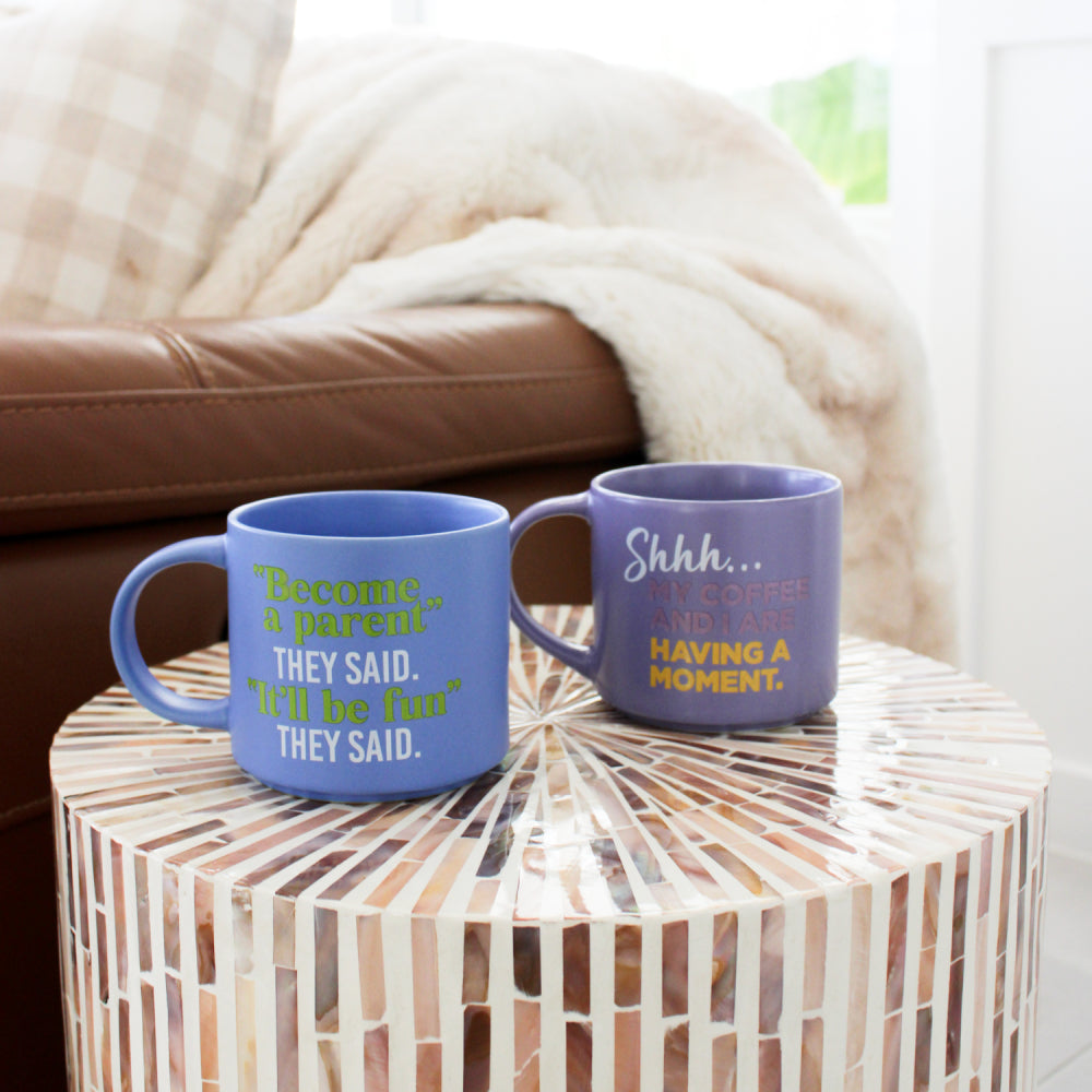 Splosh Cheeky Mug - Shhh My Coffee And I Are Having A Moment