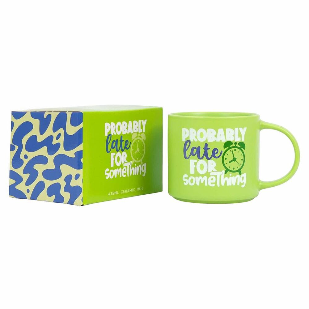 Splosh Cheeky Mug - Probably Late For Something
