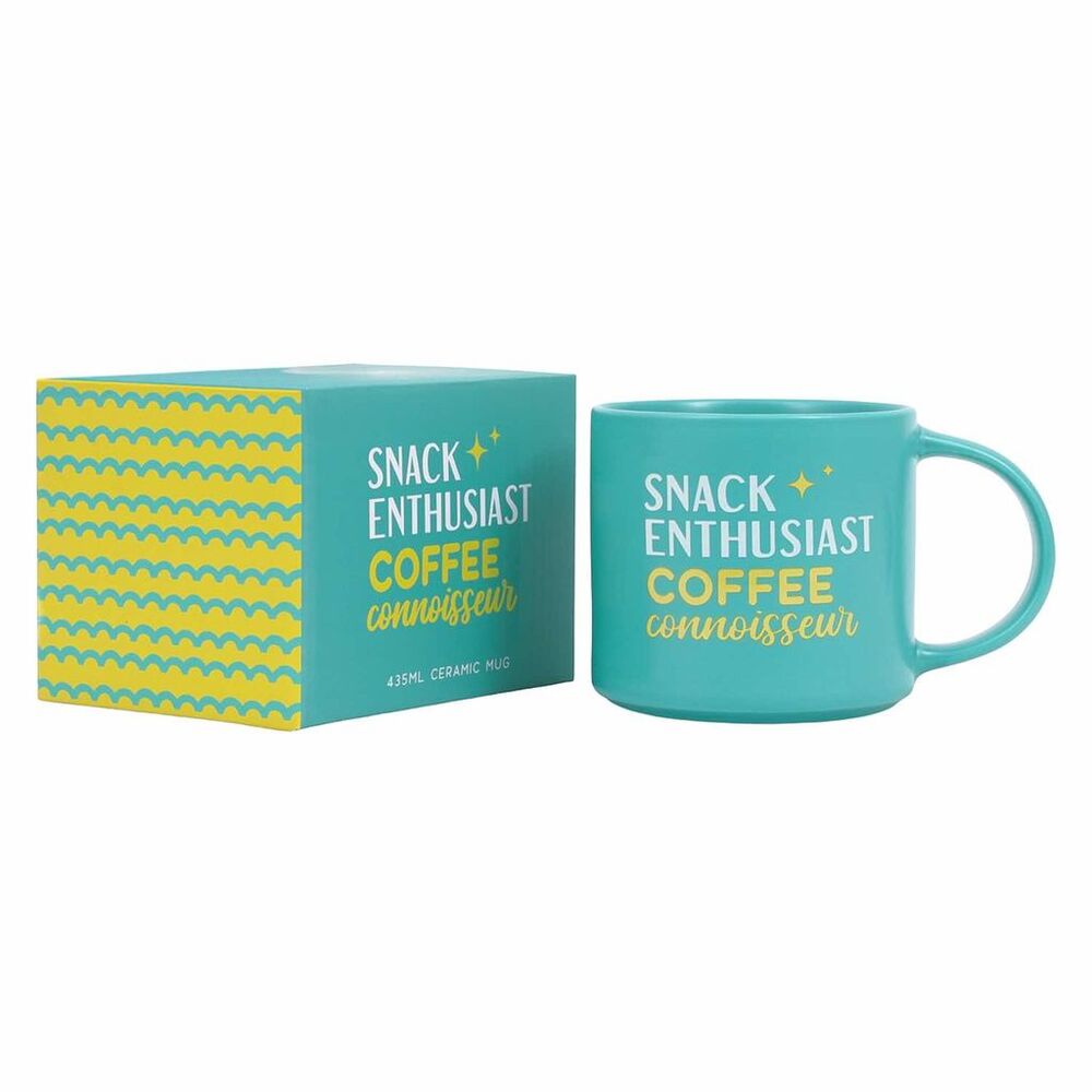 Splosh Cheeky Mug - Snack Enthusiast Coffee Connoisseur
