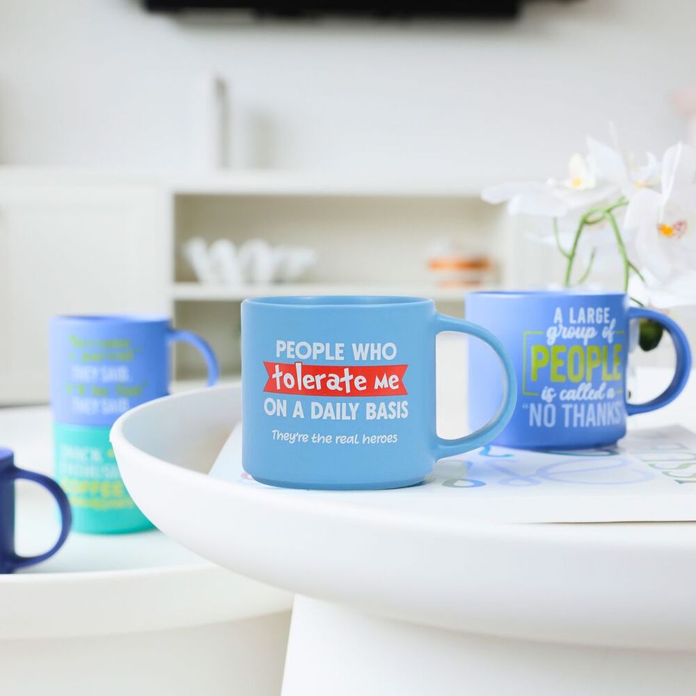 Splosh Cheeky Mug - People Who Tolerate Me On a Daily Basis Heros