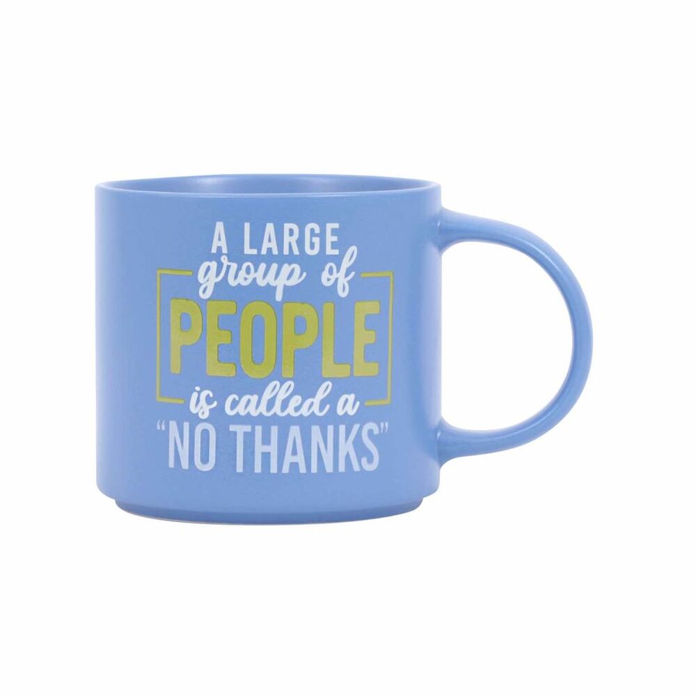 Splosh Cheeky Mug - A Large Group Of People Is Called A No Thanks