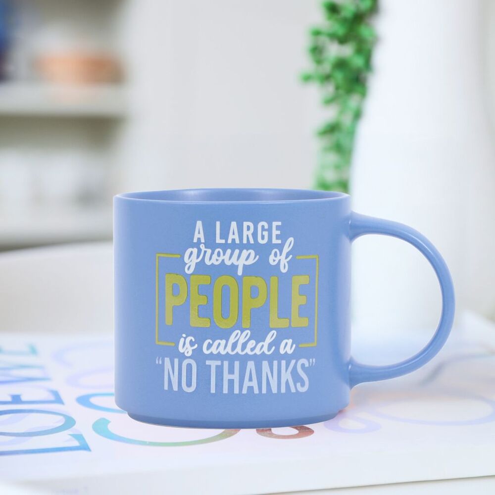 Splosh Cheeky Mug - A Large Group Of People Is Called A No Thanks