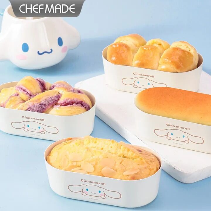 Chefmade x Sanrio - Cinnamoroll Oval Non-Stick Cake Pans (Set of 4)