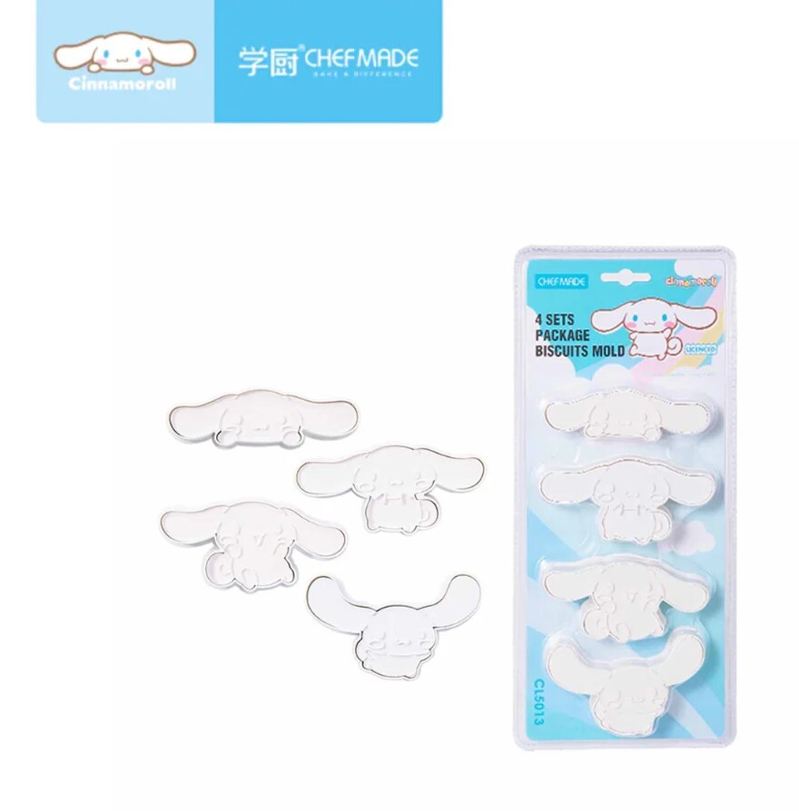 Chefmade x Sanrio - Cinnamoroll Biscuit Molds (Set of 4)