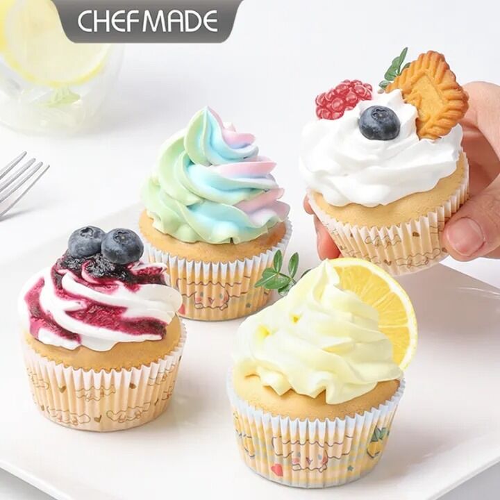 Chefmade x Sanrio - Cinnamoroll Paper Cupcake Liners (Pack of 100) - Yellow