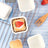 Chefmade x Sanrio - Cinnamoroll Square Non-Stick Cake Molds (Set of 4)