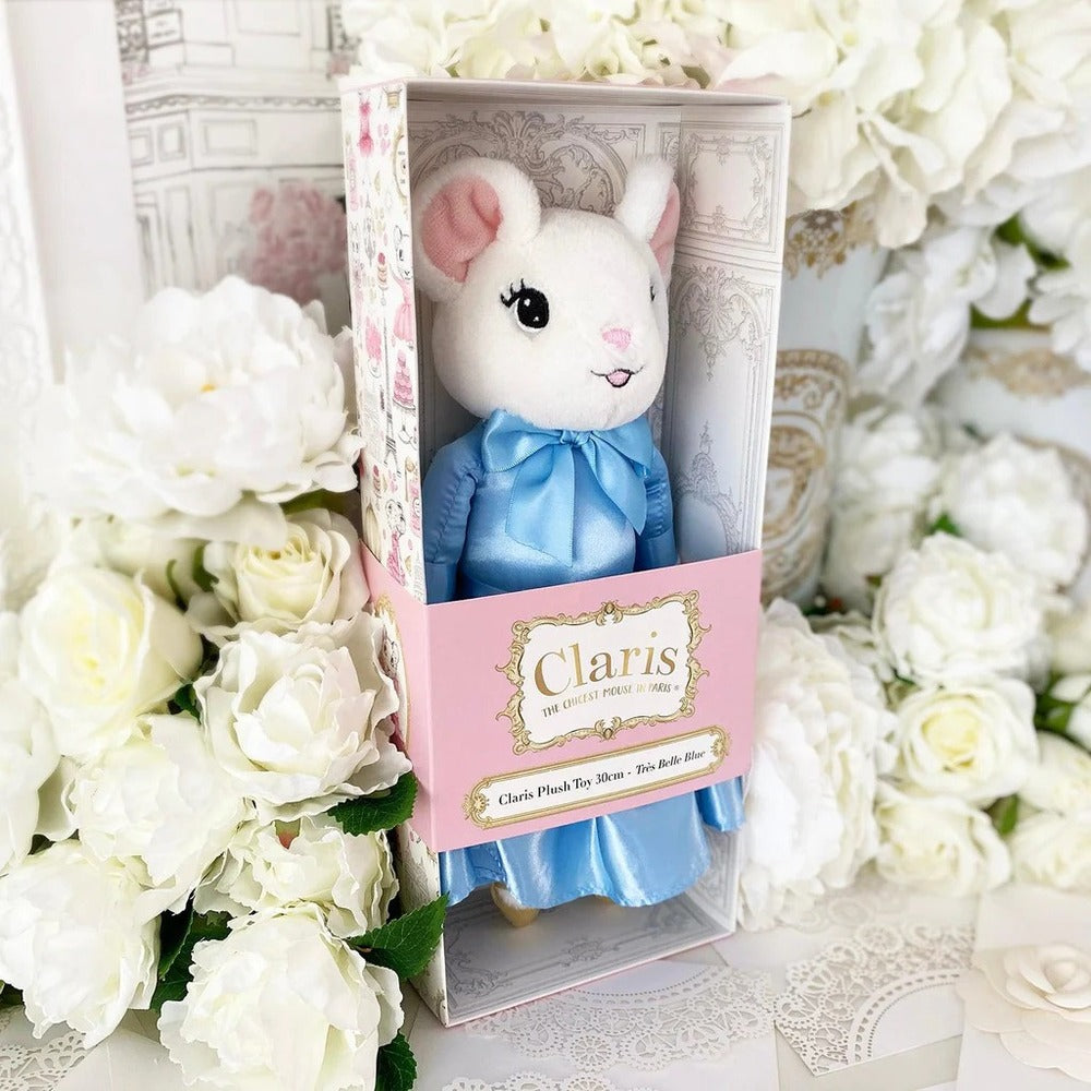 Claris The Mouse - Tres Belle Blue Plush Doll