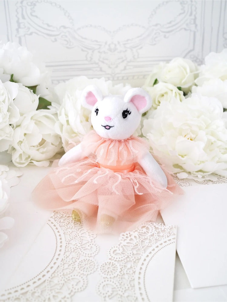 Claris The Mouse - Parisian Peach Mini Plush Doll