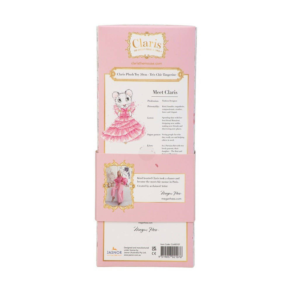 Claris The Mouse - Tres Chic Tangerine Plush Doll